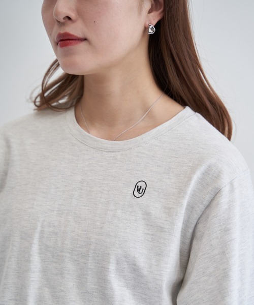 VANNIE U(ヴァニーユー)の「インスリットロゴロンT(Tシャツ/カットソー・レディース・ホワイト/ナチュラル/ブラック・FREE)」の17枚目の写真