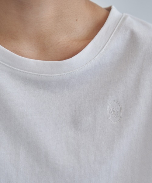 VANNIE U(ヴァニーユー)の「インスリットロゴロンT(Tシャツ/カットソー・レディース・ホワイト/ナチュラル/ブラック・FREE)」の9枚目の写真
