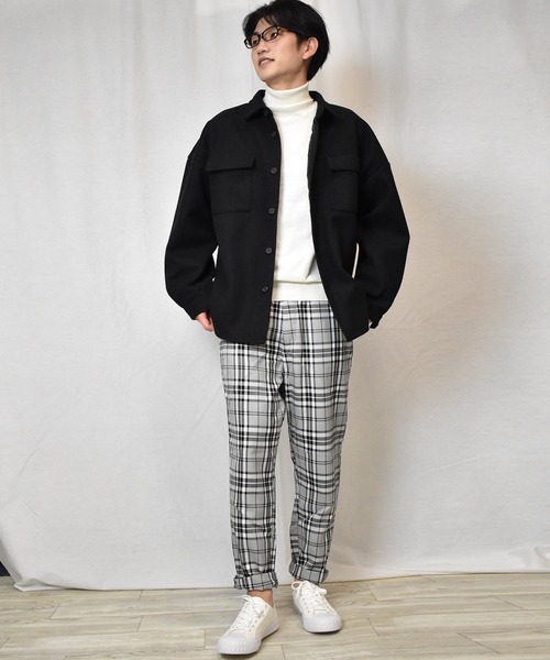 THE SHOP TK (ザ ショップ ティーケー )の「<THE SHOP TK>総柄TRシェフパンツ(チノパンツ・メンズ・グレー系その他/ブラウン系その他/ベージュ系その他・LL/M/L)」の2枚目の写真