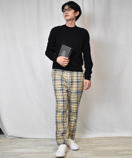 THE SHOP TK (ザ ショップ ティーケー )の「<THE SHOP TK>総柄TRシェフパンツ(チノパンツ・メンズ・グレー系その他/ブラウン系その他/ベージュ系その他・LL/M/L)」の1枚目の写真