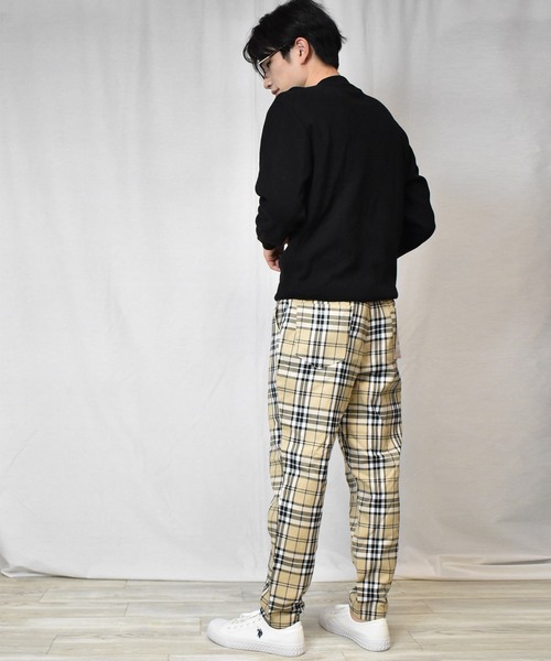 THE SHOP TK (ザ ショップ ティーケー )の「<THE SHOP TK>総柄TRシェフパンツ(チノパンツ・メンズ・グレー系その他/ブラウン系その他/ベージュ系その他・LL/M/L)」の4枚目の写真