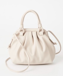 one after another NICE CLAUP | フェイクレザーガマ口ショルダーバック(ショルダーバッグ)