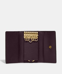 【限定デザイン】6リング キーケース ウィズ スキャッタード アップル プリント COACH（コーチ）の「【コーチ】6 リング キー ケース ウィズ