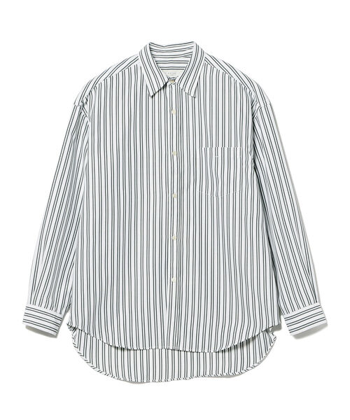 B:MING by BEAMS(ビーミングバイビームス)の「【FINE BOYS6月号掲載】B:MING by BEAMS / ワイドフィット タイプライター シャツ(シャツ/ブラウス・メンズ・サックスブルー/グリーン/ホワイト系その他6・SMALL/MEDIUM/LARGE/X-LARGE)」の17枚目の写真