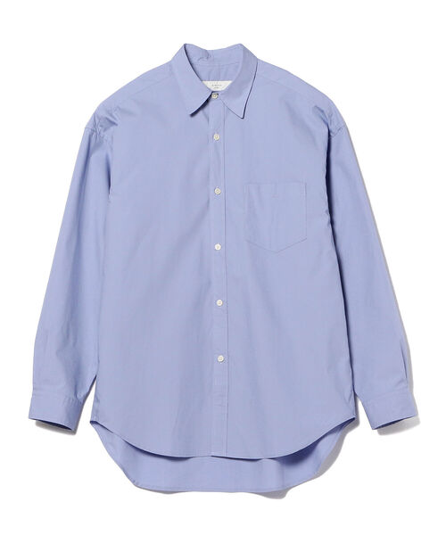 B:MING by BEAMS(ビーミングバイビームス)の「【FINE BOYS6月号掲載】B:MING by BEAMS / ワイドフィット タイプライター シャツ(シャツ/ブラウス・メンズ・サックスブルー/グリーン/ホワイト系その他6・SMALL/MEDIUM/LARGE/X-LARGE)」の6枚目の写真