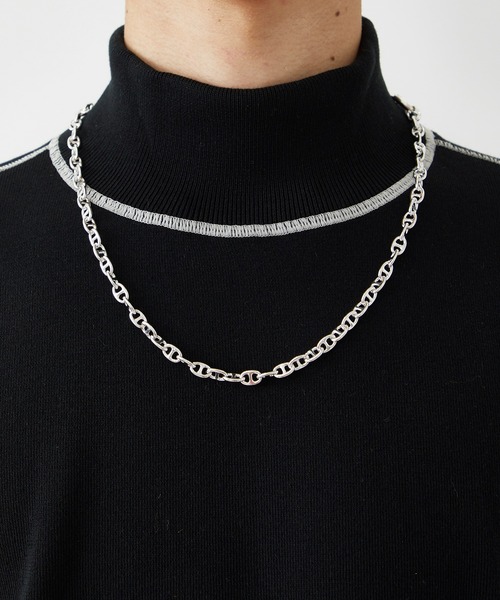 LiNoH（リノー）の「FUSION NECKLACE 002（ネックレス・メンズ・シルバー・FREE）」の8枚目の写真