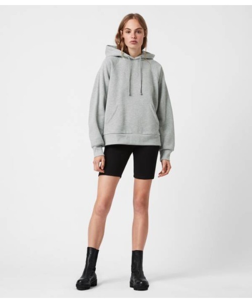 ALLSAINTS（オールセインツ）の「ALLSAINTS ALLSAINTS TALON HOODIE | ALLSAINTS TALON フーディー（パーカー・レディース・グレー系その他・MEDIUM/X-SMALL/SMALL）」の4枚目の写真