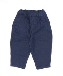 ALPHA LABEL（アルファーレーベル）の「DENIM TUCK WIDE PANTS（デニムパンツ）」