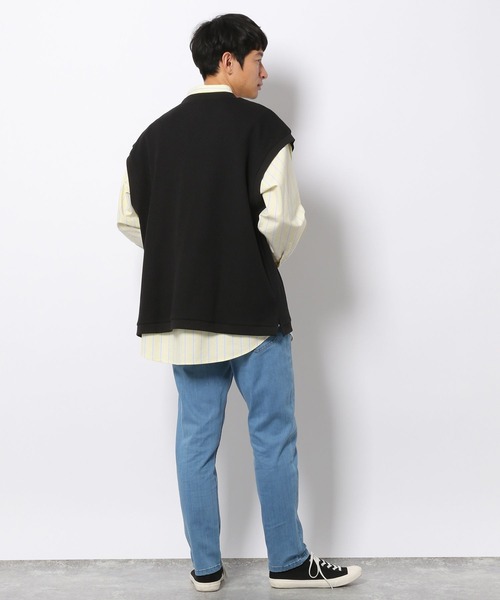 LAKOLE（ラコレ）の「ストレッチワッフルベスト / 263662（ベスト・メンズ・ブルー/ブラック/ベージュ・LARGE/MEDIUM）」の8枚目の写真