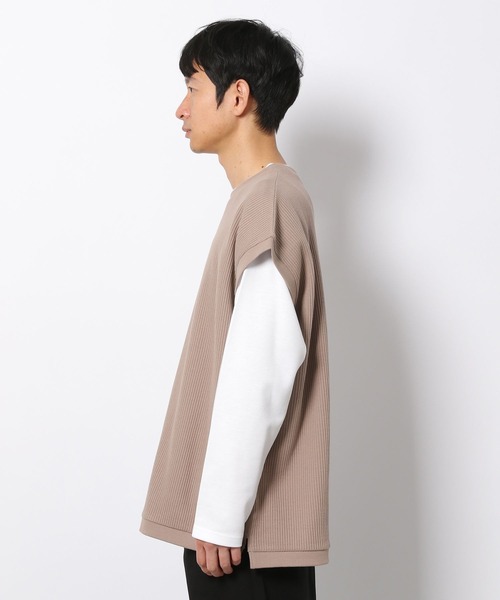 LAKOLE（ラコレ）の「ストレッチワッフルベスト / 263662（ベスト・メンズ・ブルー/ブラック/ベージュ・LARGE/MEDIUM）」の15枚目の写真