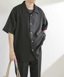 SENSE OF PLACE by URBAN RESEARCH | 『WEB先行販売』シアーメッシュオープンカラーシャツ(5分袖)(シャツ/ブラウス)