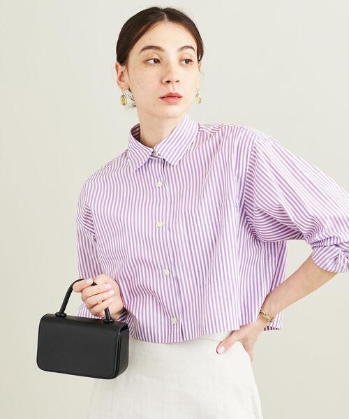 BEAUTY&YOUTH UNITED ARROWS（ビューティーアンドユースユナイテッドアローズ）の「BY ワンハンドルフラップミニ ショルダーバッグ -2WAY-（ショルダーバッグ・レディース・ホワイト/ブラック/コバルトブルー・FREE）」の12枚目の写真