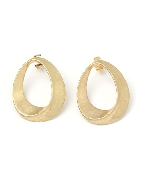 LAKOLE(ラコレ)の「オーバルねじれピアス / 269724(ピアス(両耳用)・レディース・その他1/その他2・FREE)」の2枚目の写真