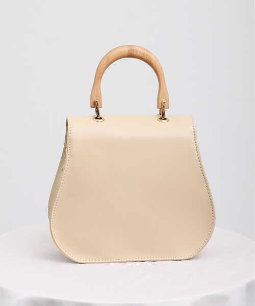 sakishimatokyo（サキシマトーキョー）の「ウッドハンドバッグ（ハンドバッグ・レディース・アイボリー/カーキ/ブラウン/ブラック・FREE）」の12枚目の写真