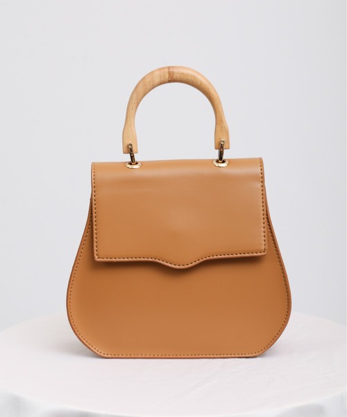 sakishimatokyo（サキシマトーキョー）の「ウッドハンドバッグ（ハンドバッグ・レディース・アイボリー/カーキ/ブラウン/ブラック・FREE）」の11枚目の写真