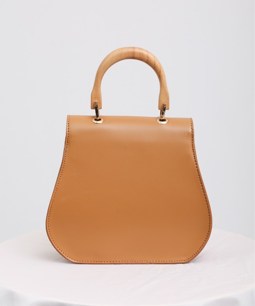 sakishimatokyo（サキシマトーキョー）の「ウッドハンドバッグ（ハンドバッグ・レディース・アイボリー/カーキ/ブラウン/ブラック・FREE）」の10枚目の写真