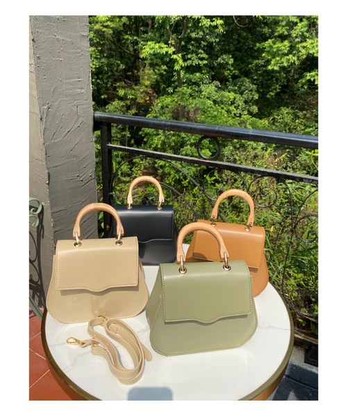 sakishimatokyo（サキシマトーキョー）の「ウッドハンドバッグ（ハンドバッグ・レディース・アイボリー/カーキ/ブラウン/ブラック・FREE）」の5枚目の写真