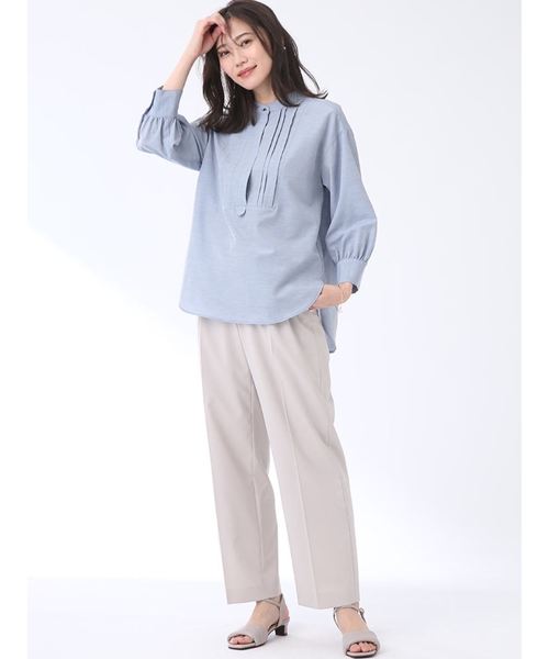 Reflect(リフレクト)の「◆【UVカット/洗える】私のパンツ/ストレート(その他パンツ・レディース・ライトグリーン/ネイビー/ナチュラル・17/05/13/15 /09/07/11)」の5枚目の写真