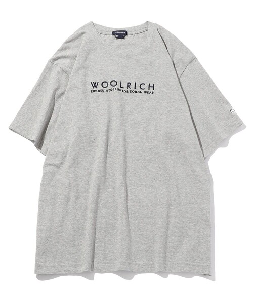 WOOLRICH(ウールリッチ)の「WOOL RICH/ウールリッチ WOOLEN GRAPHIC TEE(Tシャツ/カットソー・メンズ・グレー/ホワイト・X-LARGE/MEDIUM/LARGE)」の2枚目の写真