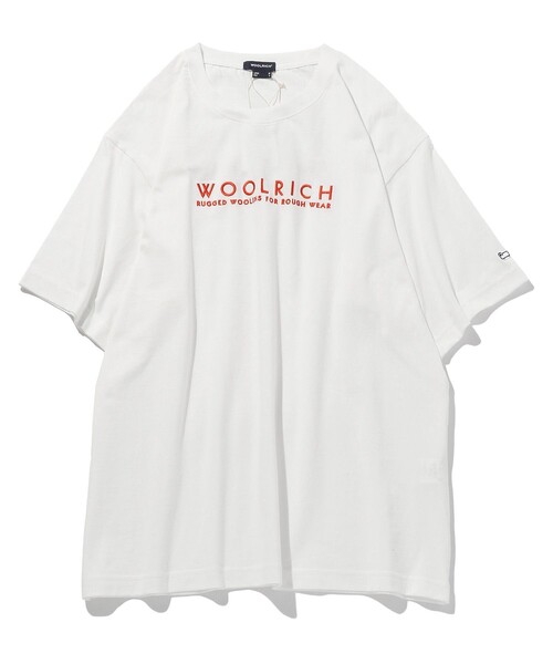 WOOLRICH(ウールリッチ)の「WOOL RICH/ウールリッチ WOOLEN GRAPHIC TEE(Tシャツ/カットソー・メンズ・グレー/ホワイト・X-LARGE/MEDIUM/LARGE)」の1枚目の写真