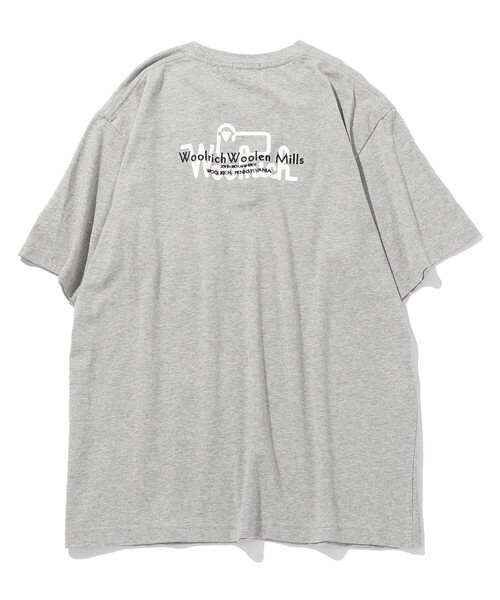 WOOLRICH(ウールリッチ)の「WOOL RICH/ウールリッチ WOOLEN GRAPHIC TEE(Tシャツ/カットソー・メンズ・グレー/ホワイト・X-LARGE/MEDIUM/LARGE)」の6枚目の写真