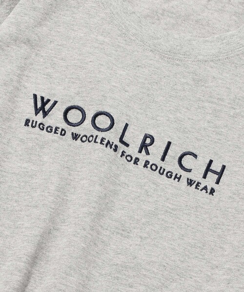 WOOLRICH(ウールリッチ)の「WOOL RICH/ウールリッチ WOOLEN GRAPHIC TEE(Tシャツ/カットソー・メンズ・グレー/ホワイト・X-LARGE/MEDIUM/LARGE)」の3枚目の写真