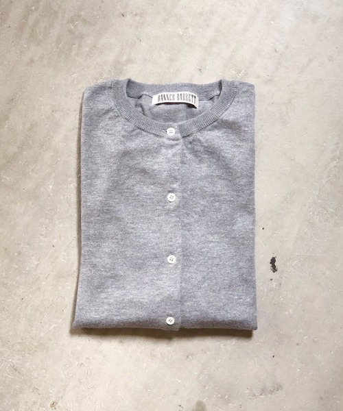 Banner Barrett（バナーバレット）の「カシミヤカーディガン（カーディガン/ボレロ・レディース・ブラック/グレー/オフホワイト/イエロー/グリーン系その他・38）」の3枚目の写真