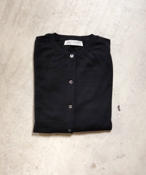 Banner Barrett（バナーバレット）の「カシミヤカーディガン（カーディガン/ボレロ・レディース・ブラック/グレー/オフホワイト/イエロー/グリーン系その他・38）」の2枚目の写真