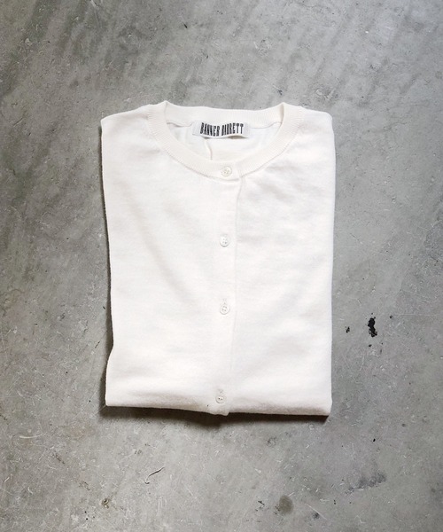 Banner Barrett（バナーバレット）の「カシミヤカーディガン（カーディガン/ボレロ・レディース・ブラック/グレー/オフホワイト/イエロー/グリーン系その他・38）」の8枚目の写真