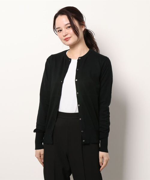 Banner Barrett（バナーバレット）の「カシミヤカーディガン（カーディガン/ボレロ・レディース・ブラック/グレー/オフホワイト/イエロー/グリーン系その他・38）」の9枚目の写真