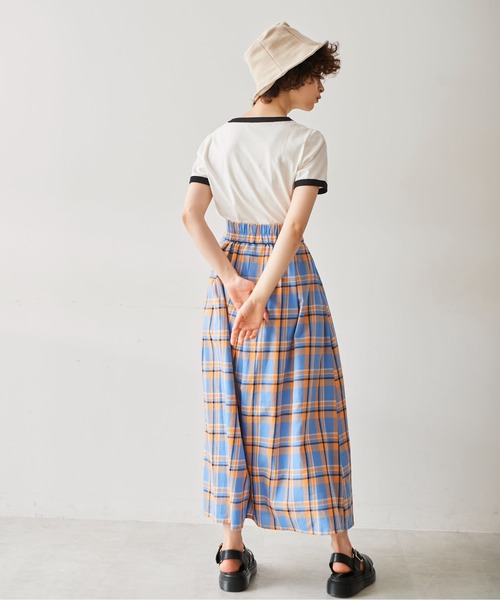 FREE'S MART（フリーズマート）の「◆ロゴプリントリンガーＴシャツ（Tシャツ/カットソー・レディース・ホワイト/ブルー/レッド・FREE）」の21枚目の写真