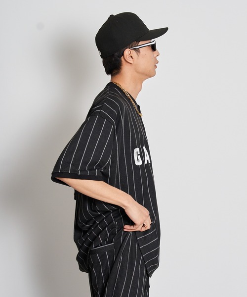 GALLIS ADDICTION（ガリスアディクション）の「GA STRIPE HENRY TOP（Tシャツ/カットソー・メンズ・ホワイト/ブラック・L/M）」の14枚目の写真