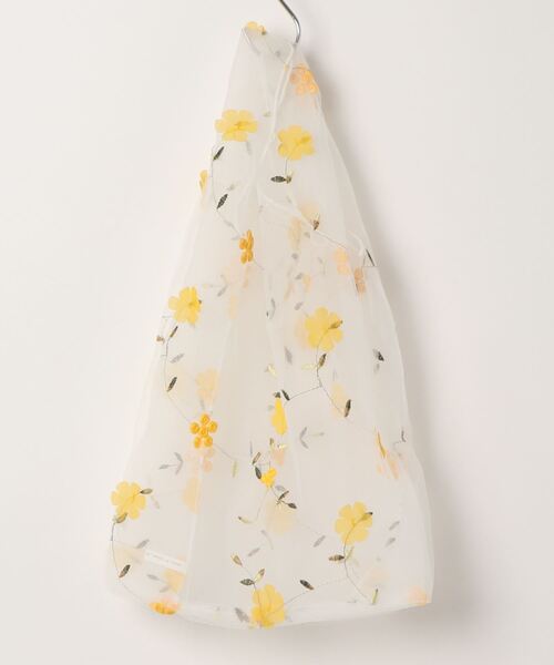 PICCIN(ピッチン)の「【WEB限定】ボタニカルエンブロイダリーエコバッグ(トートバッグ・レディース・アイボリー/グレー/イエロー・FREE)」の12枚目の写真