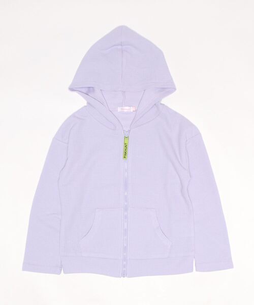 PINKHUNT(ピンクハント)の「PINKHUNT UVカットジップパーカー 6966K(パーカー・キッズ・パープル/ホワイト・140cm/160cm/120cm/130cm/150cm)」の7枚目の写真