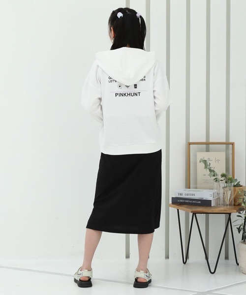 PINKHUNT(ピンクハント)の「PINKHUNT UVカットジップパーカー 6966K(パーカー・キッズ・パープル/ホワイト・140cm/160cm/120cm/130cm/150cm)」の15枚目の写真