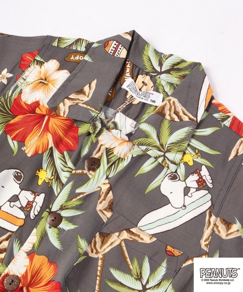 レトロンズ スヌーピー＆ウッドストック アロハシャツ セツド