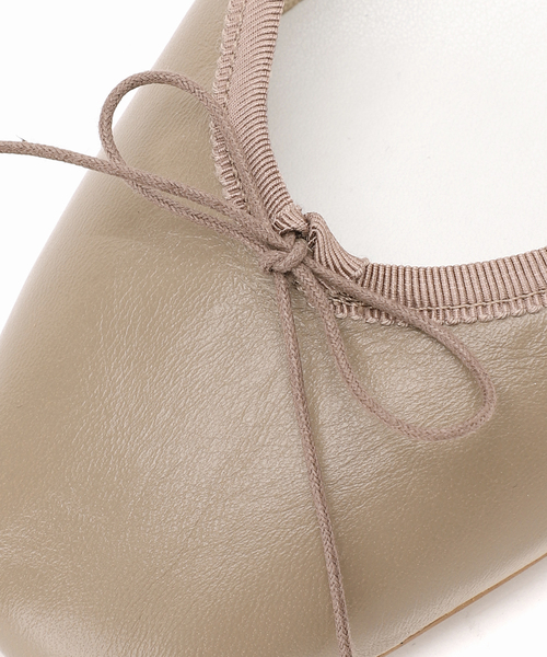 SLOBE IENA（スローブイエナ）の「【bonitas/ボニータス】バレエシューズ◆（バレエシューズ・レディース・ベージュ/グリーン/ブラック/ゴールド/レオパード・38/37/39/36）」の10枚目の写真