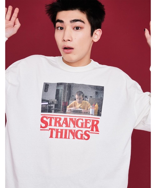 割引 × THINGS STRANGER little ロンT bite sunny - Tシャツ ...