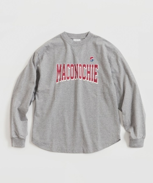 Shinzone - シンゾーン　MACONOCHIE ロングTシャツ Shinzone シンゾーン コットン クルーネック ロング プリント T