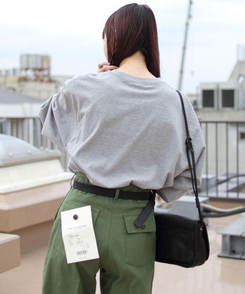 THE SHINZONE（ザ　シンゾーン）の「THE SHINZONE/シンゾーン　マカノッチーロングスリーブTEE　MACONOCHIE LONG TEE（Tシャツ/カットソー・レディース・グレー/レッド/ブルー・FREE）」の7枚目の写真