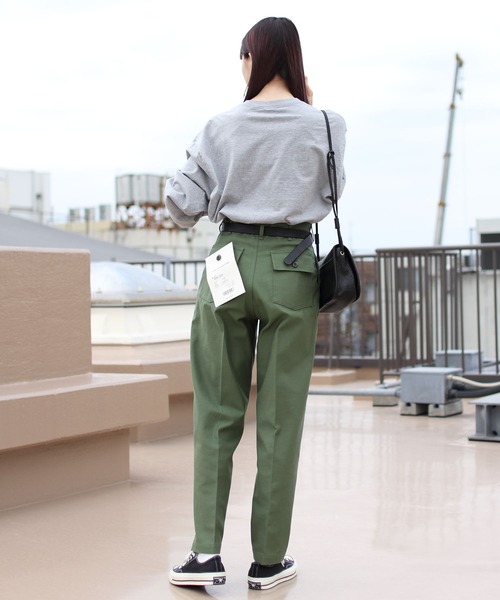 THE SHINZONE（ザ　シンゾーン）の「THE SHINZONE/シンゾーン　マカノッチーロングスリーブTEE　MACONOCHIE LONG TEE（Tシャツ/カットソー・レディース・グレー/レッド/ブルー・FREE）」の11枚目の写真