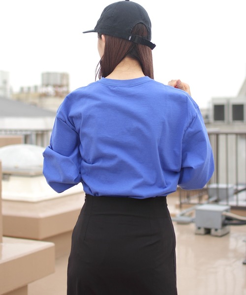 THE SHINZONE（ザ　シンゾーン）の「THE SHINZONE/シンゾーン　マカノッチーロングスリーブTEE　MACONOCHIE LONG TEE（Tシャツ/カットソー・レディース・グレー/レッド/ブルー・FREE）」の20枚目の写真