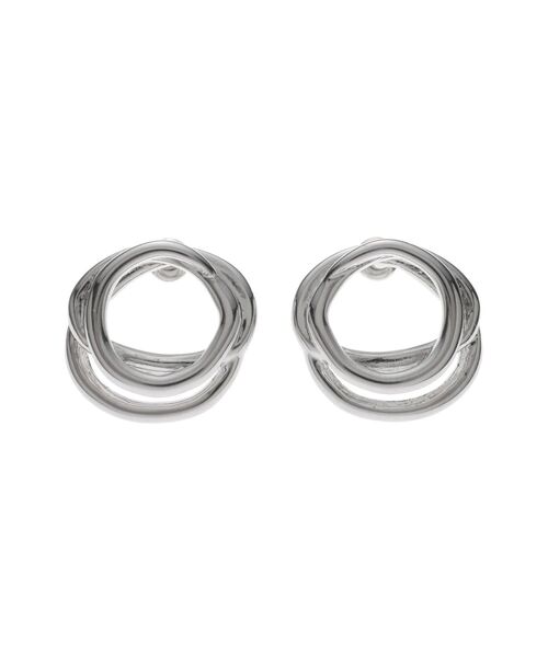 LAGUNAMOON（ラグナムーン）の「ランダムラウンドピアス（ピアス（両耳用）・レディース・シルバー/ゴールド・FREE）」の4枚目の写真