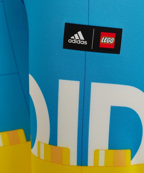 adidas（アディダス）の「adidas × Classic LEGO タイツ / アディダス（キッズ/子供用）（レギンス/スパッツ・キッズ・ブルー系その他・130/140/150/160）」の4枚目の写真