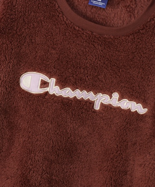 Champion(チャンピオン)の「Champion/チャンピオン キッズ クルーネックフリーストップス(その他トップス・キッズ・ラベンダー/ベージュ/ブラウン・130cm/140cm/150cm/160cm)」の6枚目の写真