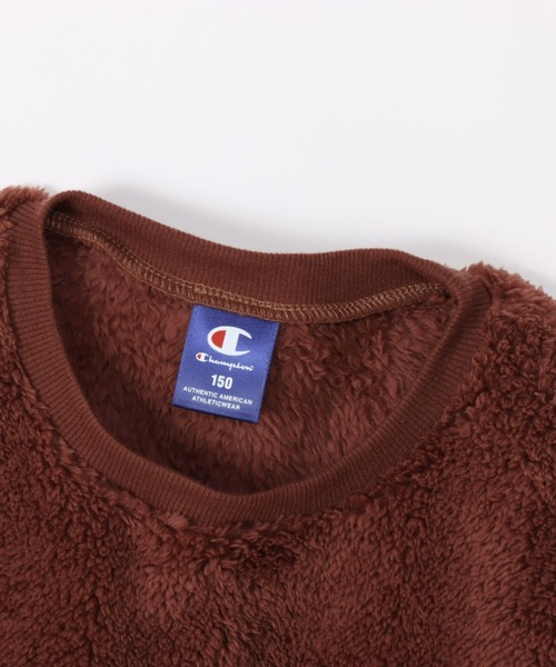Champion(チャンピオン)の「Champion/チャンピオン キッズ クルーネックフリーストップス(その他トップス・キッズ・ラベンダー/ベージュ/ブラウン・130cm/140cm/150cm/160cm)」の7枚目の写真