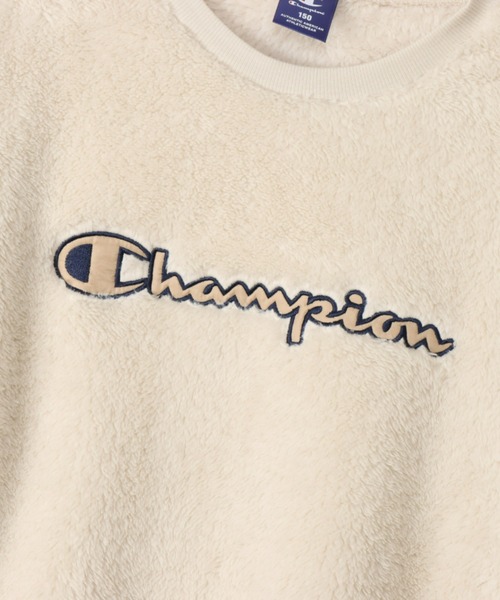 Champion(チャンピオン)の「Champion/チャンピオン キッズ クルーネックフリーストップス(その他トップス・キッズ・ラベンダー/ベージュ/ブラウン・130cm/140cm/150cm/160cm)」の9枚目の写真