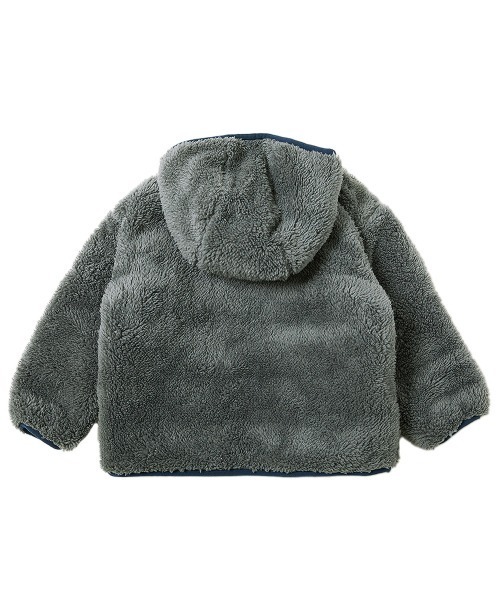 devirock（デビロック）の「【洗える】リバーシブルアウトドア　ボアジャケット（ブルゾン・キッズ・オレンジ系その他/ダークオリーブ/ネイビー・110cm/100cm/120cm/130cm/140cm/150cm/160cm）」の19枚目の写真