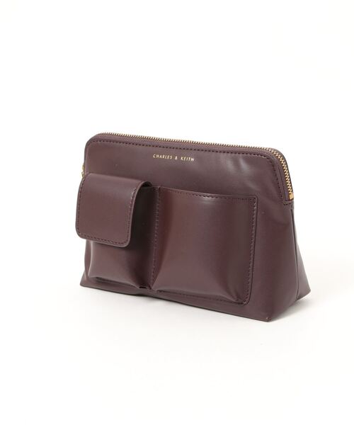 CHARLES & KEITH(チャールズ & キース)の「ダブルハンドル ラフィアトートバッグ / Double Handle Raffia Tote Bag(トートバッグ・レディース・ブラウン/セージグリーン・M)」の8枚目の写真