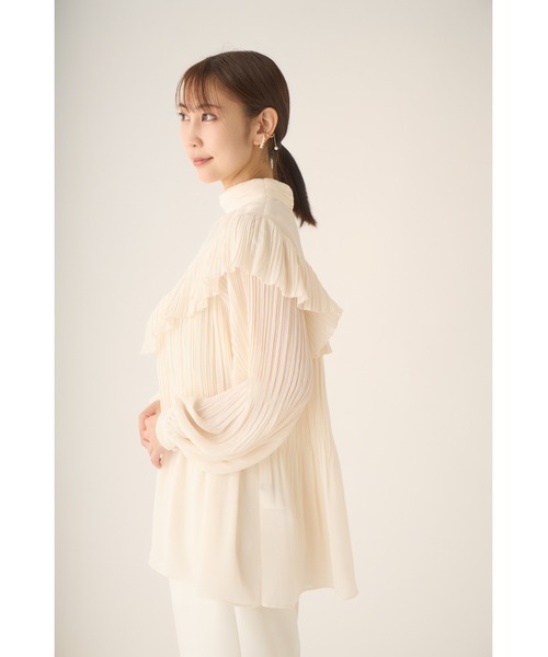 CELFORD（セルフォード）の「ワッシャープリーツブラウス